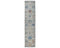 12 Ft Silver Gray Aryana Afghan Hand Knotted Veg Dye Wool Runner Rug